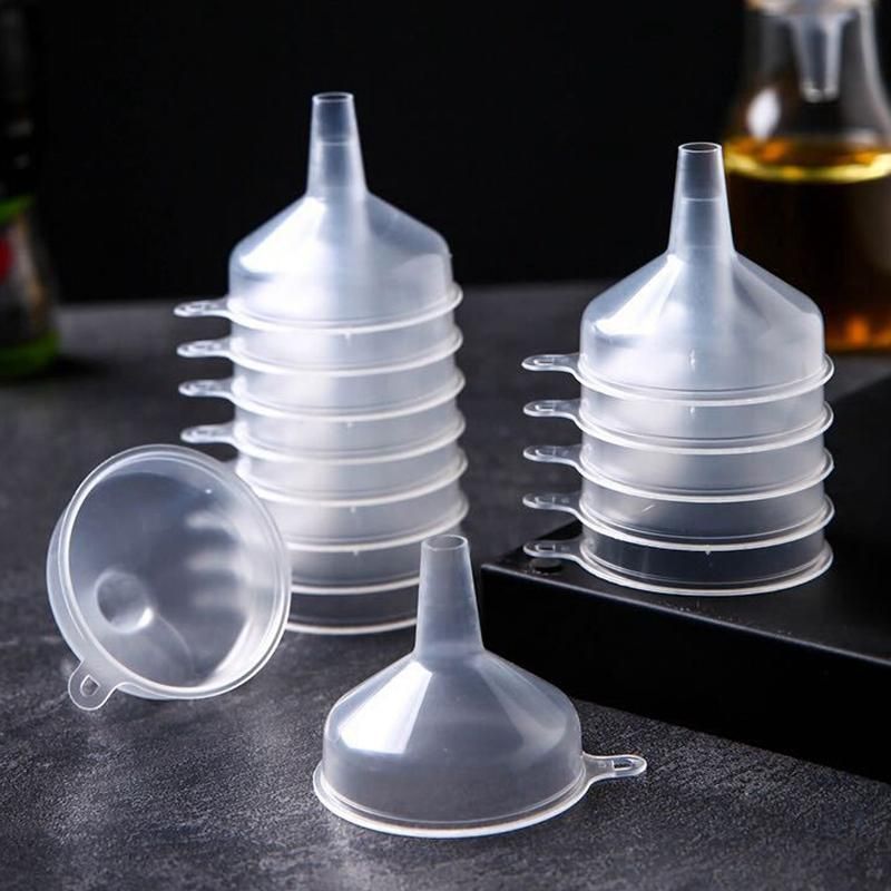 Transparent Plastic Small Funnel Cosmetics Mini Small