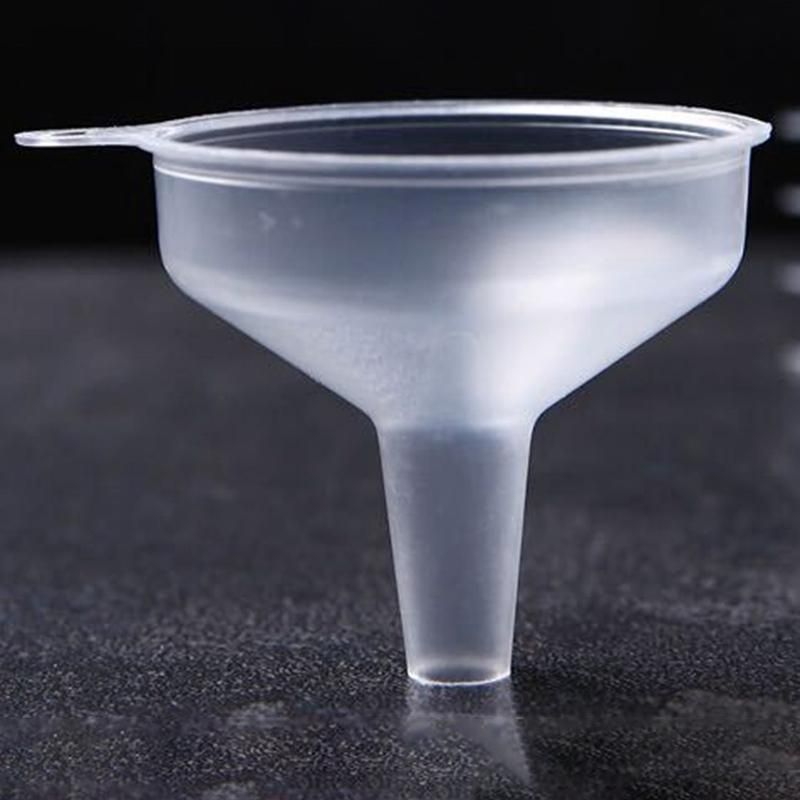 Transparent Plastic Small Funnel Cosmetics Mini Small