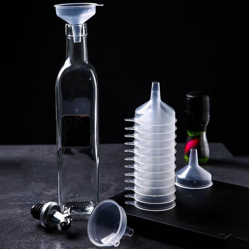 Transparent Plastic Small Funnel Cosmetics Mini Small