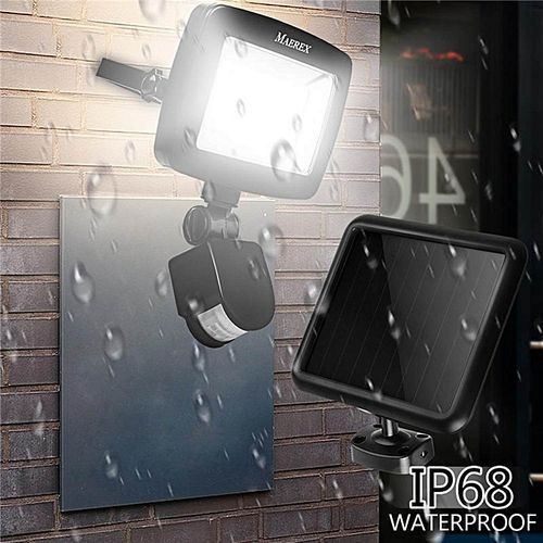 COB Garden Outdoor Solar Powerd Motion Sensor Light PIR Security Flood Lamp