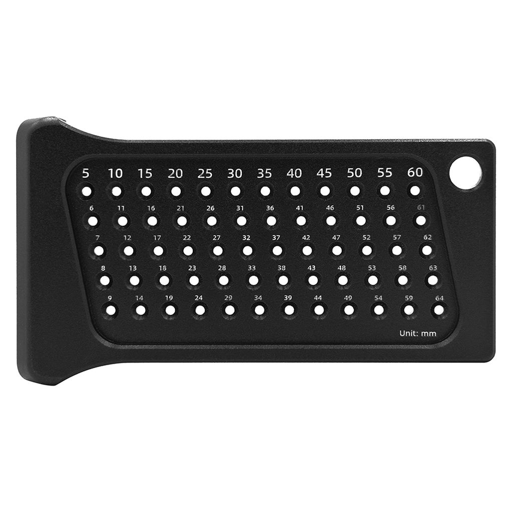 Aluminium  Hole Measuring Ruler, Hole Positioning Metric