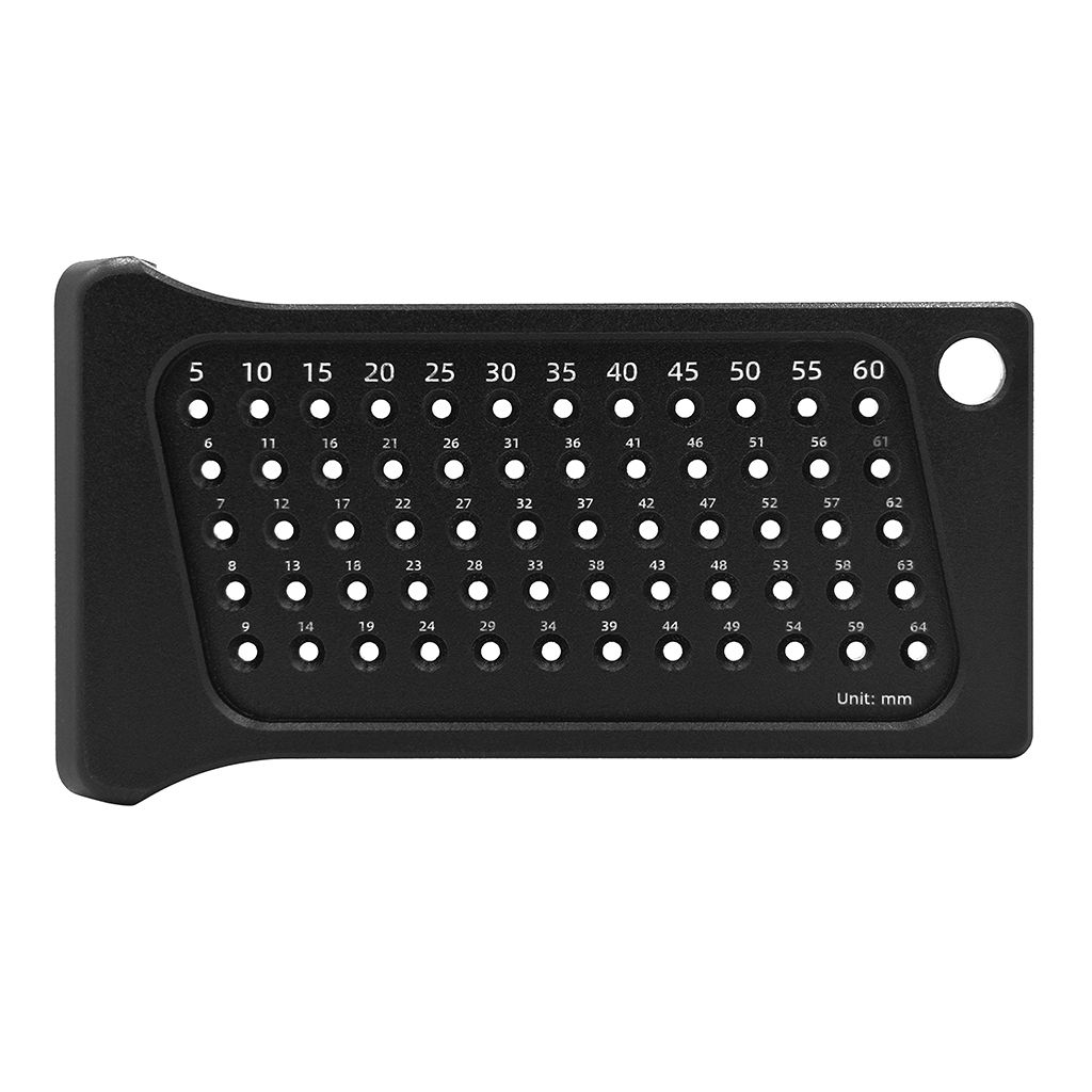 Aluminium  Hole Measuring Ruler, Hole Positioning Metric