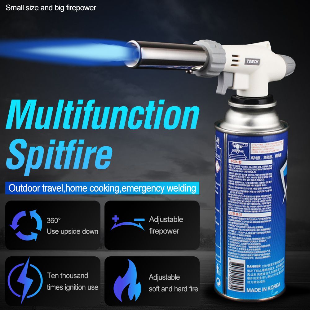 Flame Gun 1300 Degree Welding Burner Auto Ignition Gas
