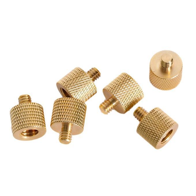 1PCS Tripod Thread Screw Adapter 3/8 1/4 Female Male Converter For Tripod