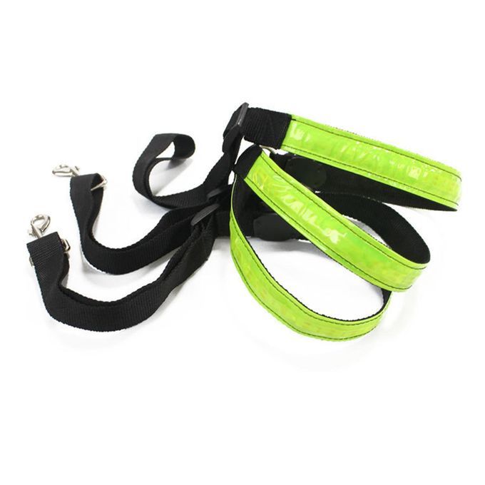 LED Horse Breastplate Collar Harness 3 Lighting Modes Night Green
