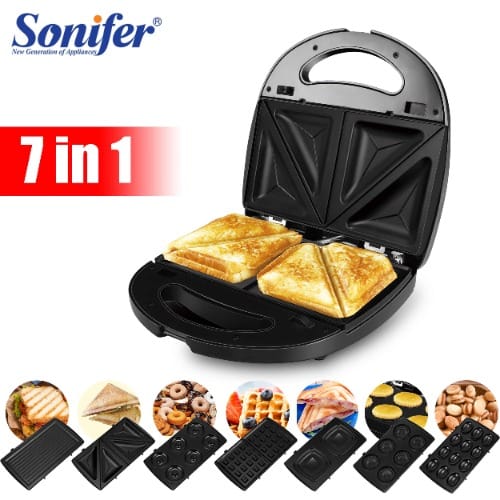 Sonifer 7-in-1 Sandwich Maker - 800watts