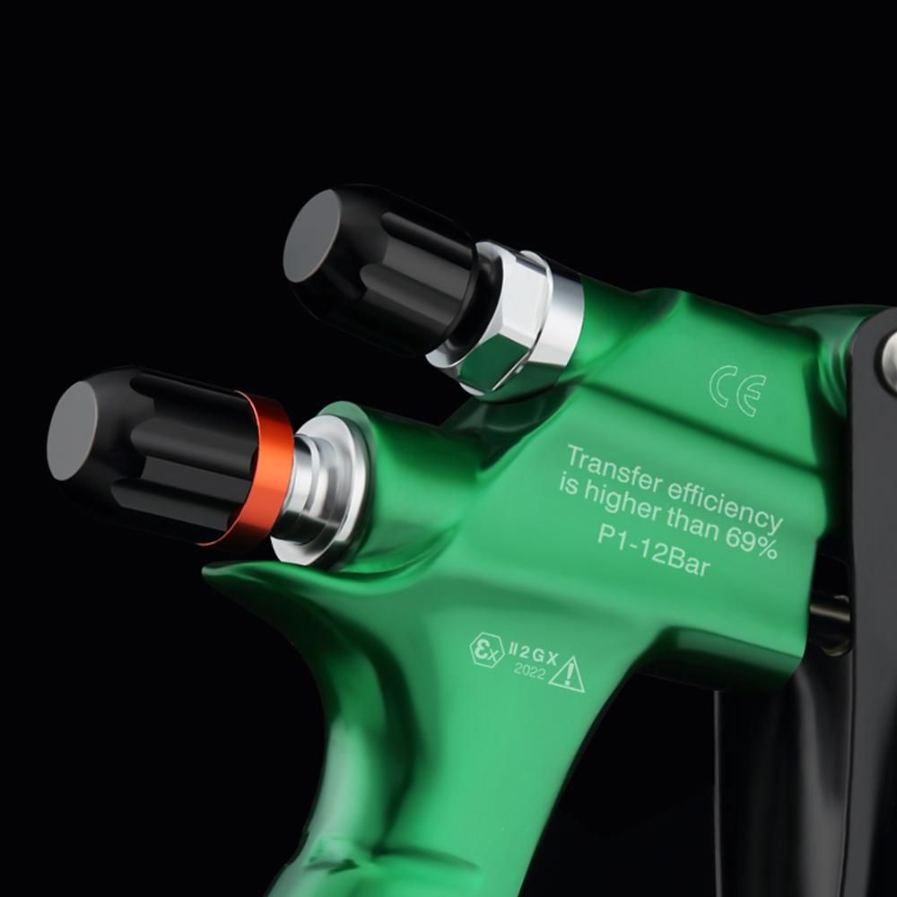 LVMP Gravity Feed Air Spray Gun Car Air Painting Spray Gun Professional Automotive Tools X2020 Nozzle Size 1.3MM