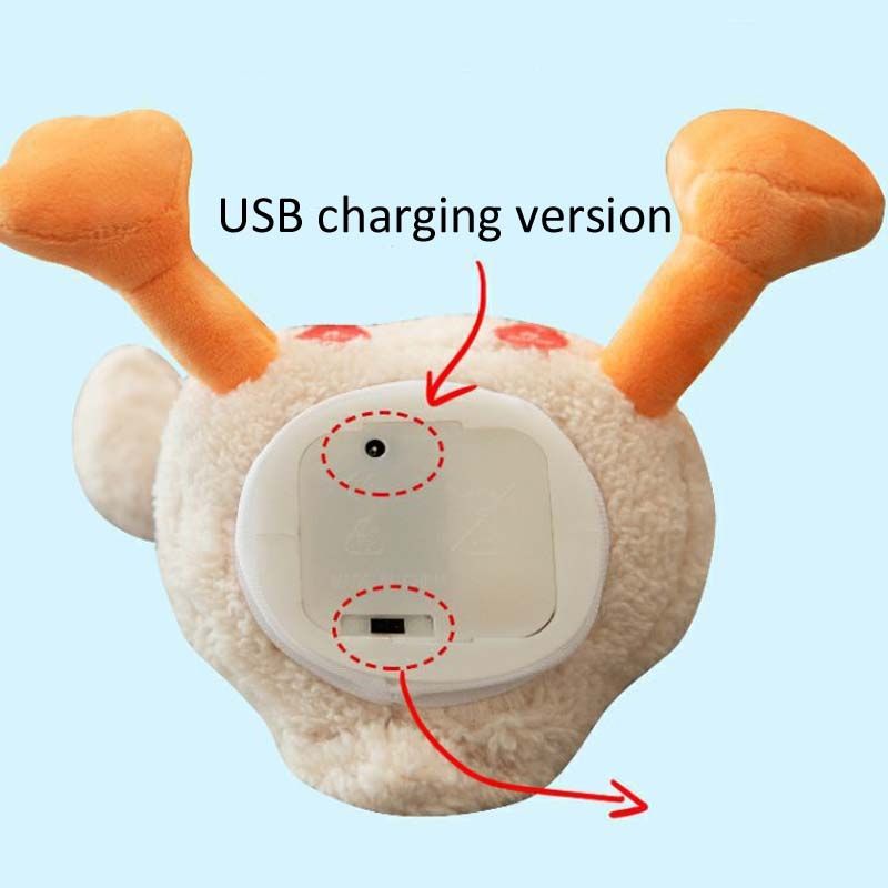 Repeat Duck Tricky Duck Learn Talking Singing Plush Duck Toy Style:Battery Powered