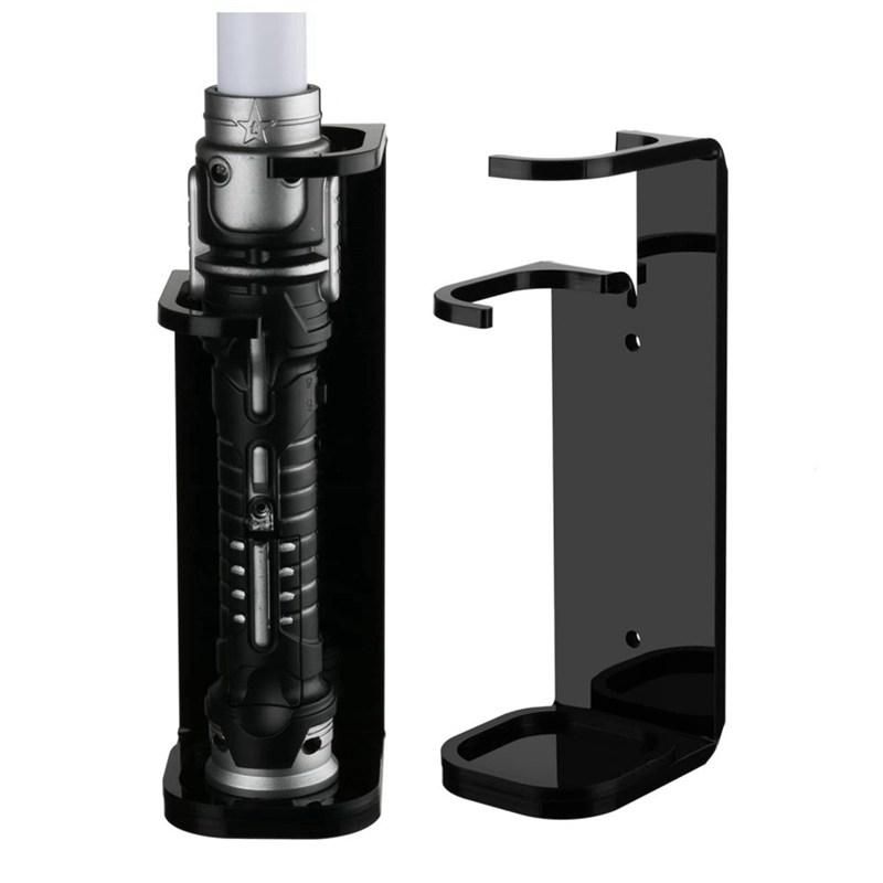 Lightsaber Wall Mount Stand Light Saber Display Rack Wall Holder-Included Screws Hardwares for Most Lightsabers B