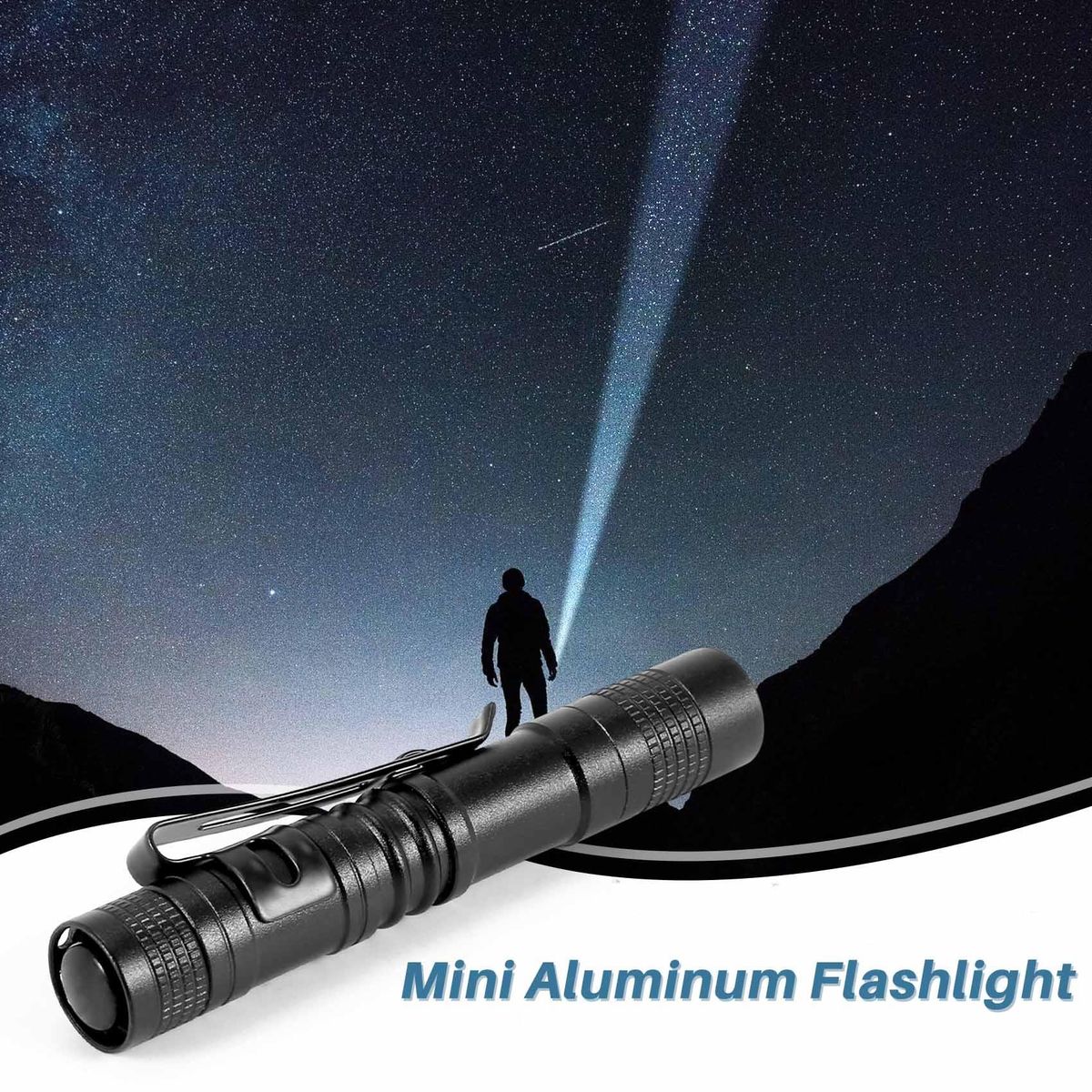 Flashlight pen torch Super Small Mini AAA XPE-R3 LED Lamp