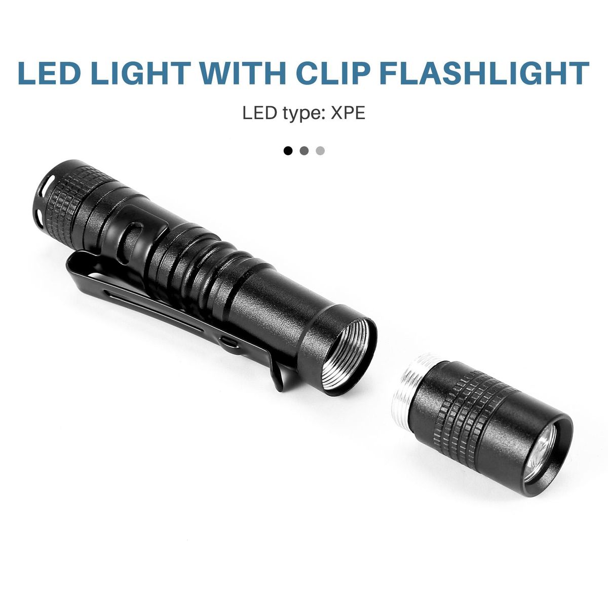 Flashlight pen torch Super Small Mini AAA XPE-R3 LED Lamp