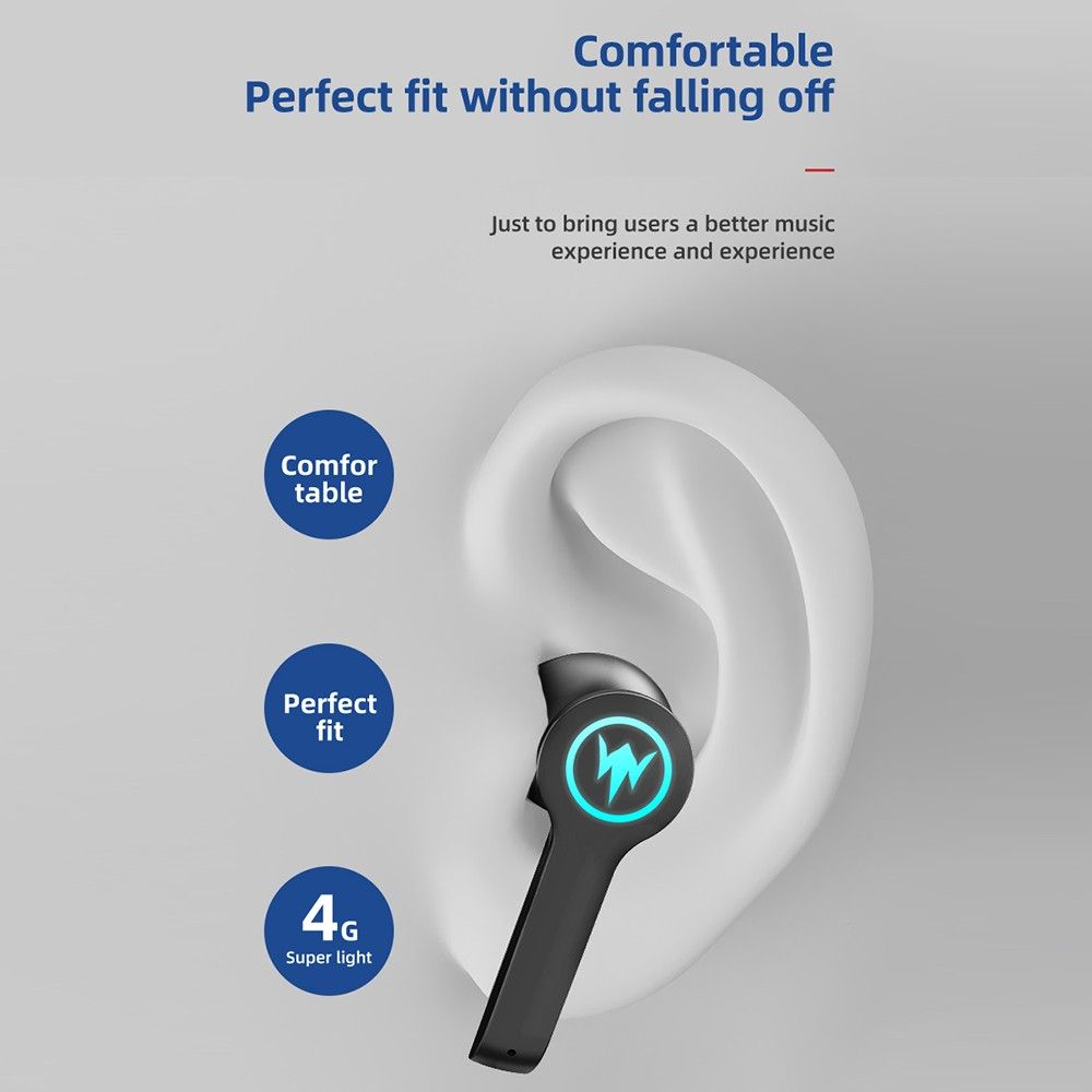L10 True Wireless Stereo Headset BT5.1 Semi-in-ear Earphone