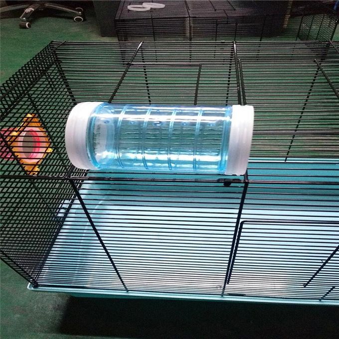 Hamster External DIY Pipeline Tunnel Fittings Tube Exercise Cage Blue