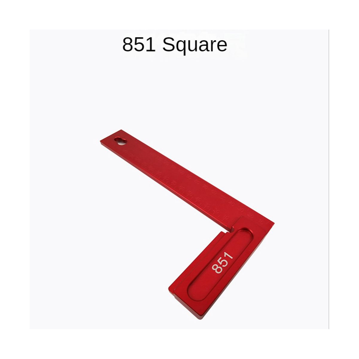200MM Aluminum Right Angle Ruler Woodworking Height Ruler