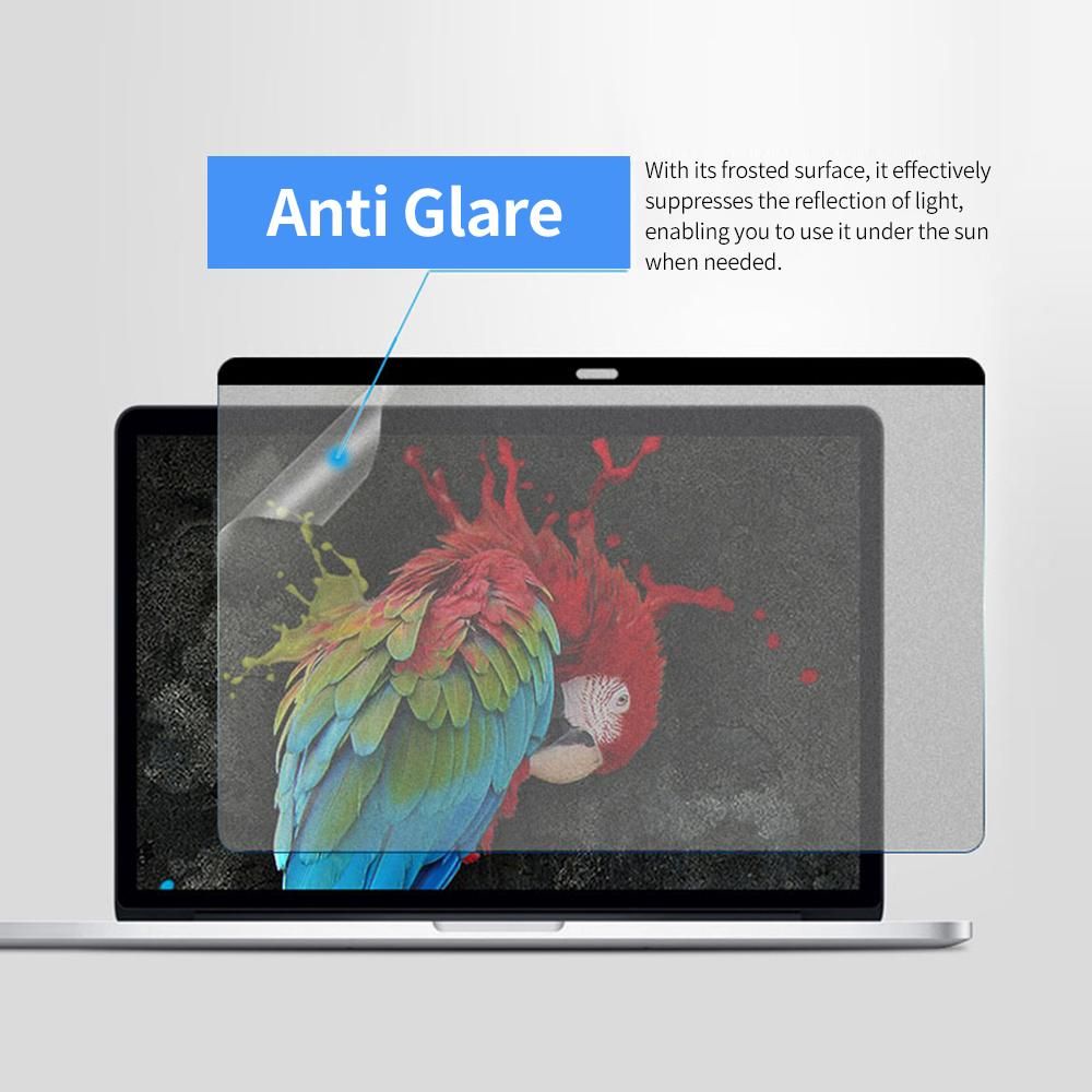 Magnetic Blue Light Blocking Screen Protector Anti UV Film Anti Glare Frosted Film Compatible with Macbook Pro 15''(2018-2020)