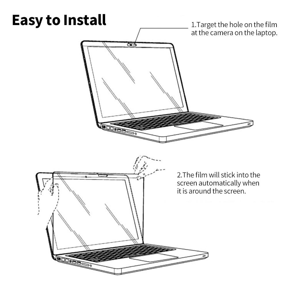 Magnetic Blue Light Blocking Screen Protector Anti UV Film Anti Glare Frosted Film Compatible with Macbook Pro 15''(2018-2020)