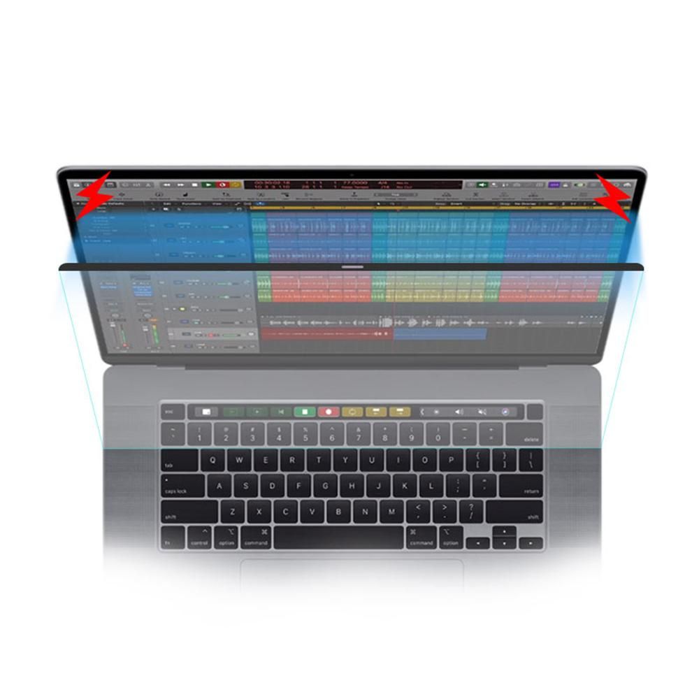 Magnetic Blue Light Blocking Screen Protector Anti UV Film Anti Glare Frosted Film Compatible with Macbook Pro 15''(2018-2020)