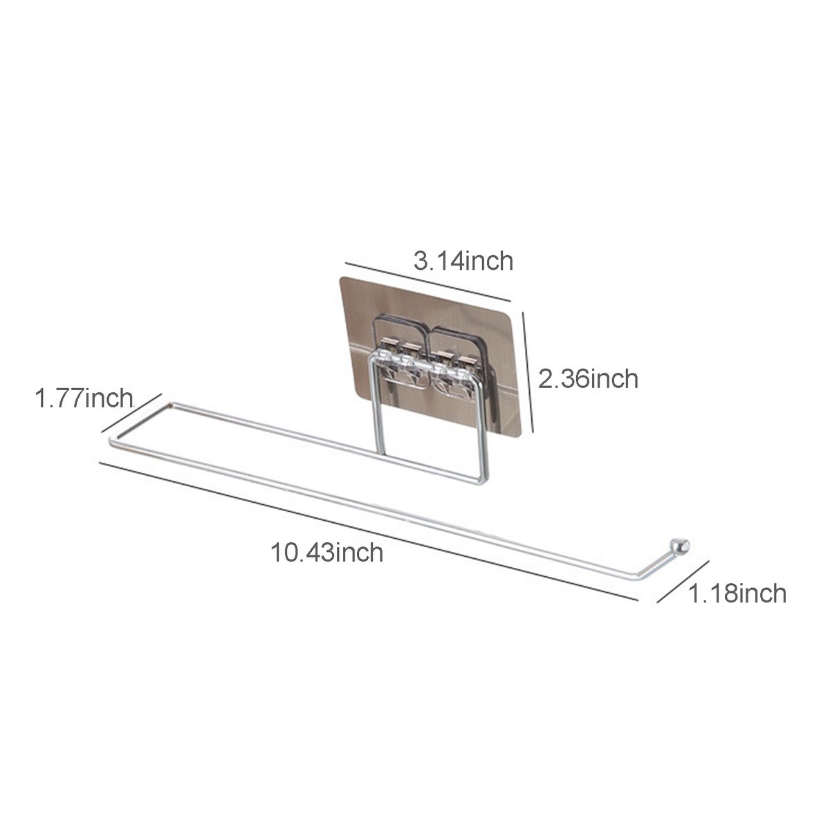 Towel Bar Power Towel Holder Bath Towel Clothes Hanger