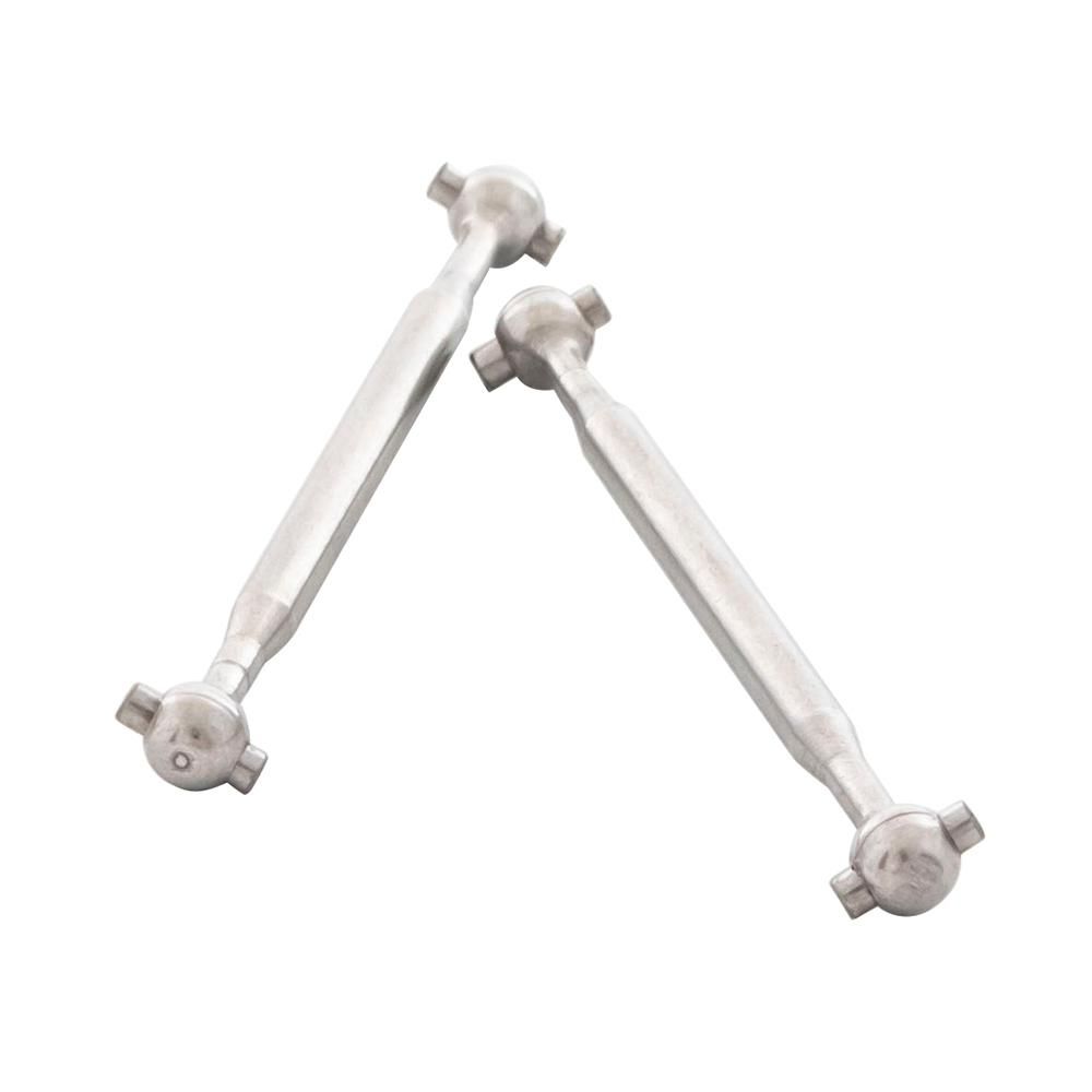 2Pcs Stainless Steel Metal Rear Dog Bone Drive Shaft for