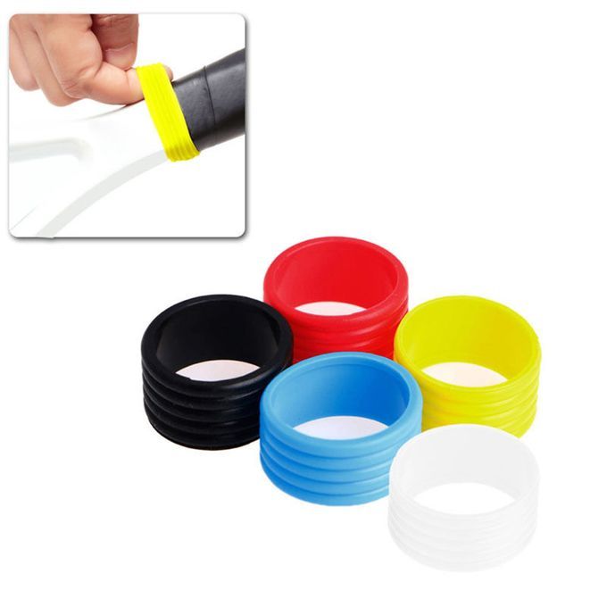 10Pcs Tennis Racket Handle Anti-slip Rings Sweat Absorbent