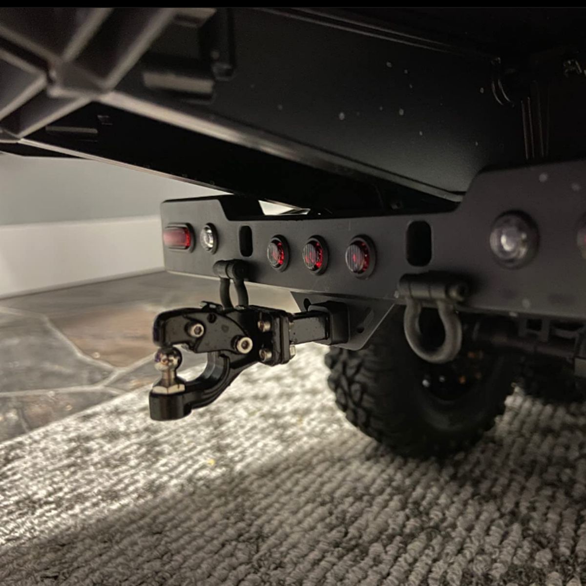 Remote Control Accessories Tow Hook Drop Hitch Receiver
