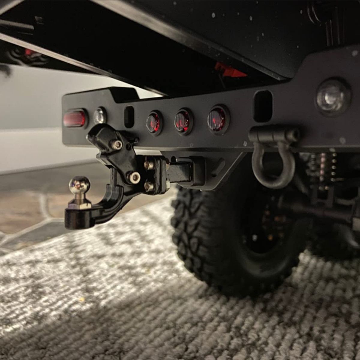 Remote Control Accessories Tow Hook Drop Hitch Receiver