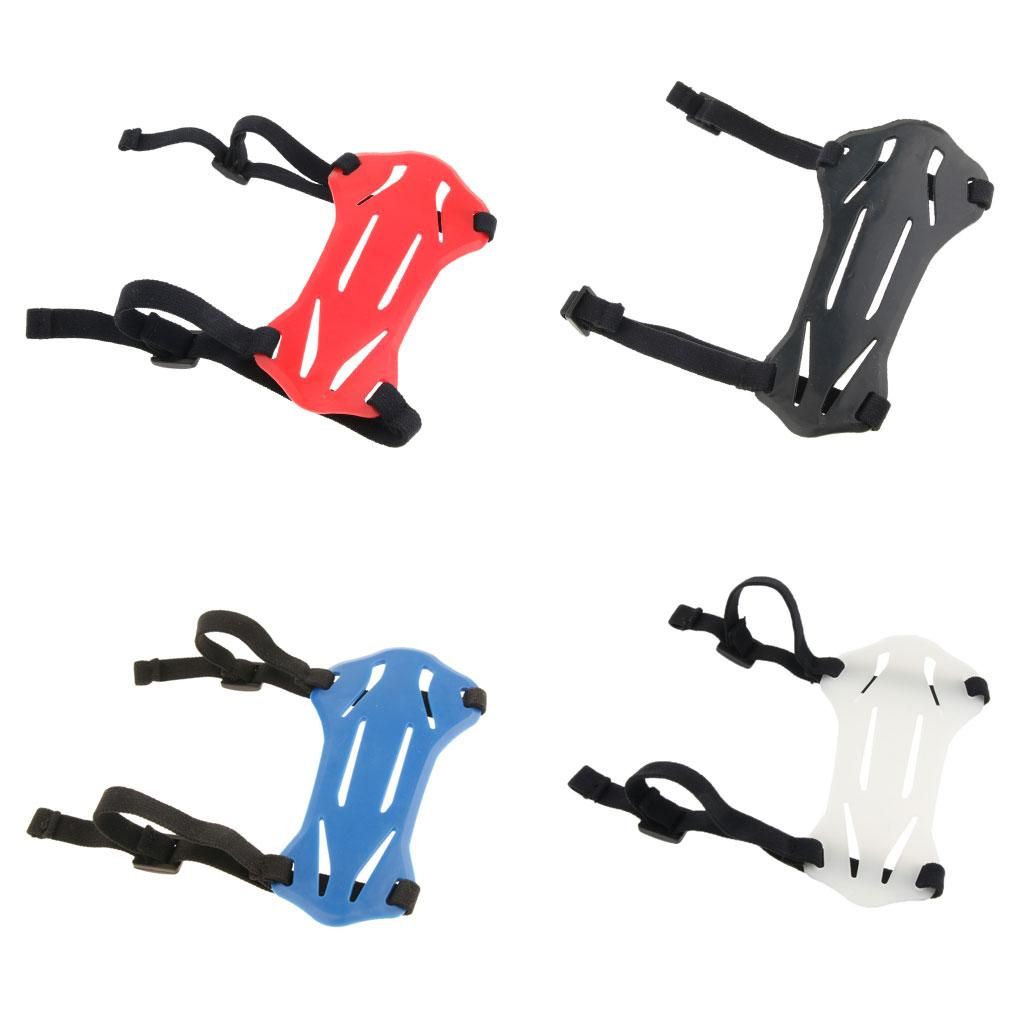 2X Unisex Rubber  Arm Guard   Safe