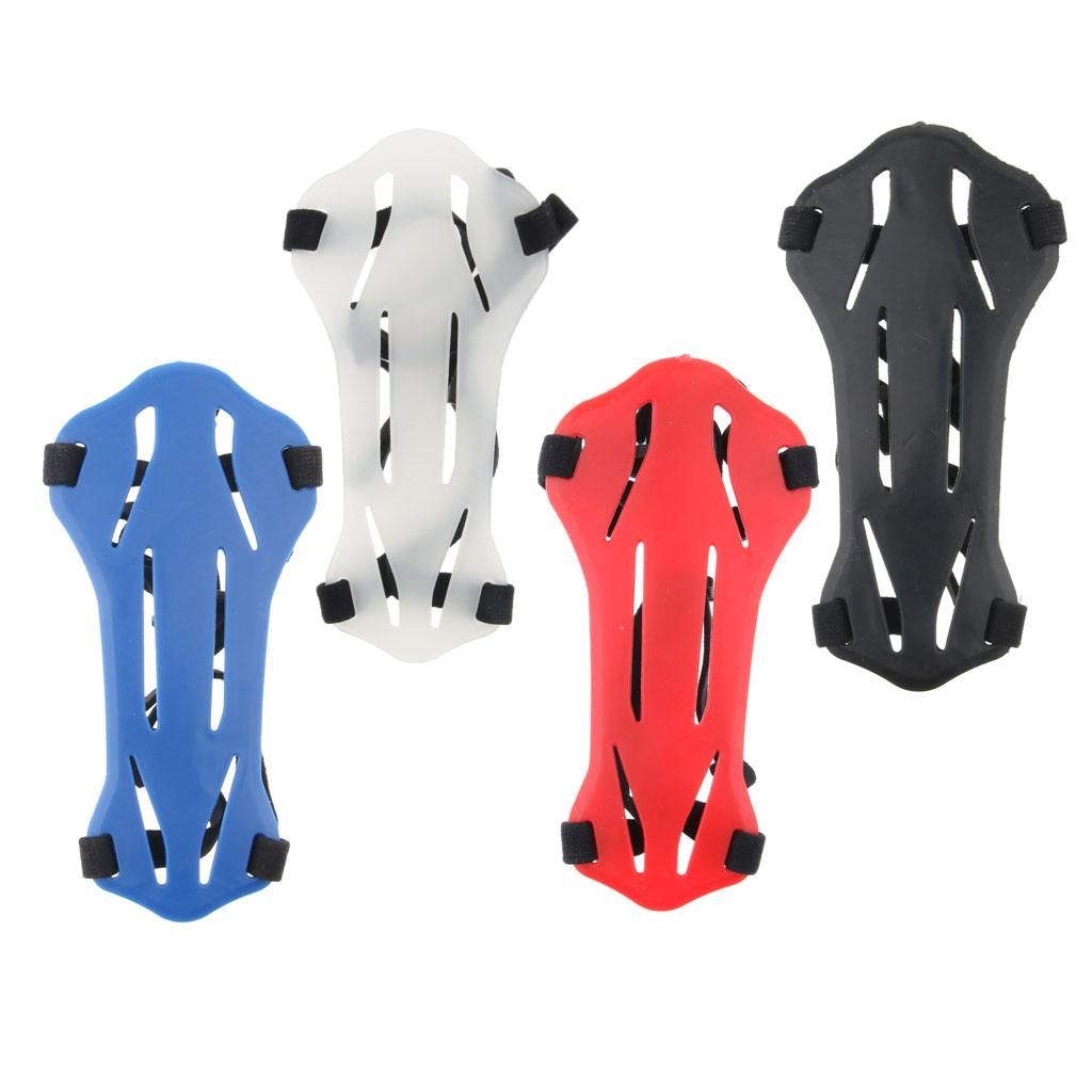 2X Unisex Rubber  Arm Guard   Safe