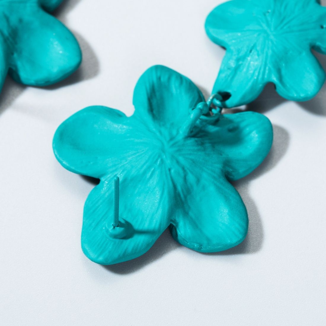2 PCS Flower Earrings