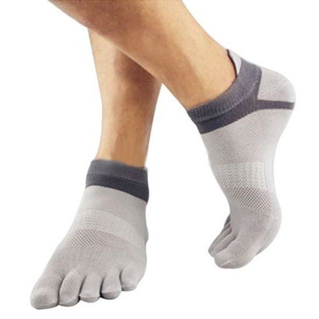 -Winter -Socks -1pairs -38-43 -Outdoor -Men\'s -Cotton Gray