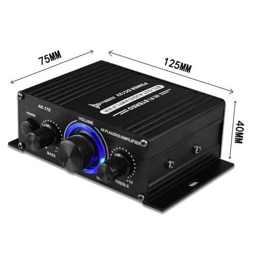 12V Mini Audio Power Car Amplifier Digital Audio