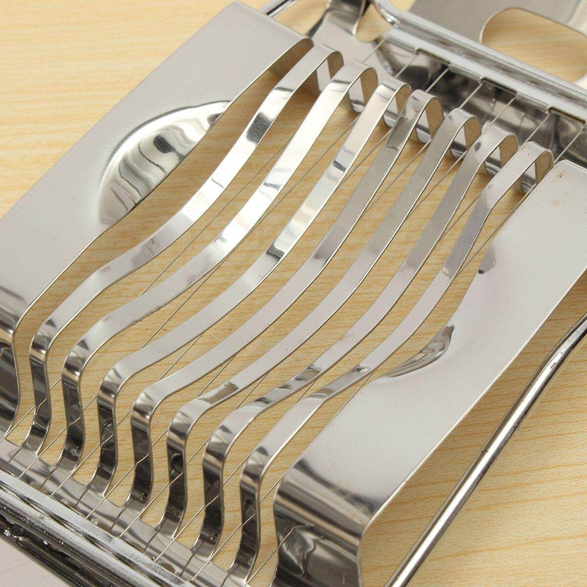 Stainless Steel Boiled Egg Slicer Section Mushroom Tomato Kitchen US Ship