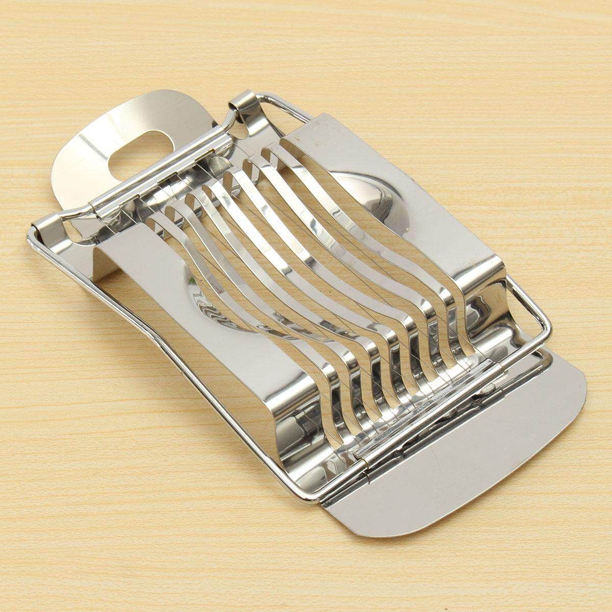 Stainless Steel Boiled Egg Slicer Section Mushroom Tomato Kitchen US Ship