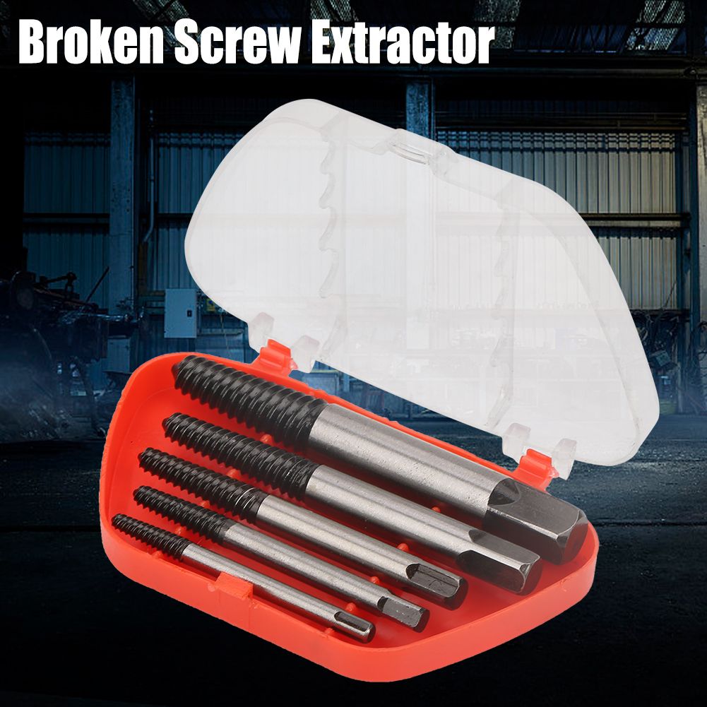 5Pcs High Quality Chrome Vanadium Steel Damaged Bolt Screw