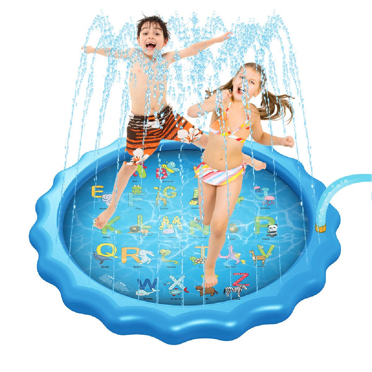 Sprinkle And Splash Play Mat For Summer Swimming Pool Party