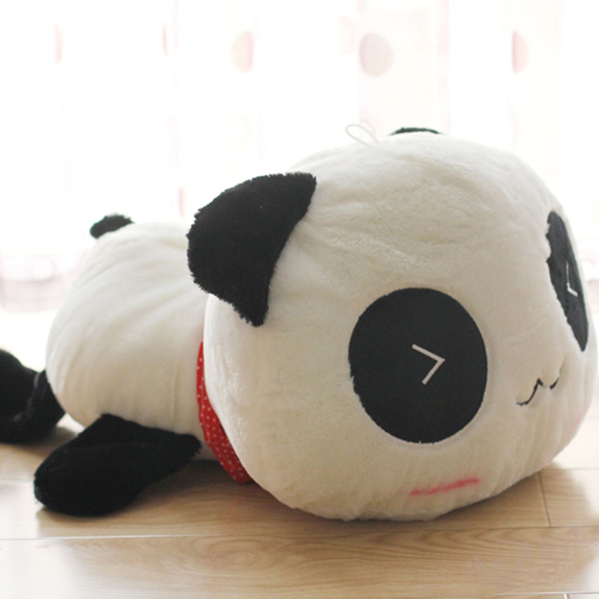 Home Cute Soft Stuffed Panda Plush Doll Cotton Pillow Toy Bolster Gift