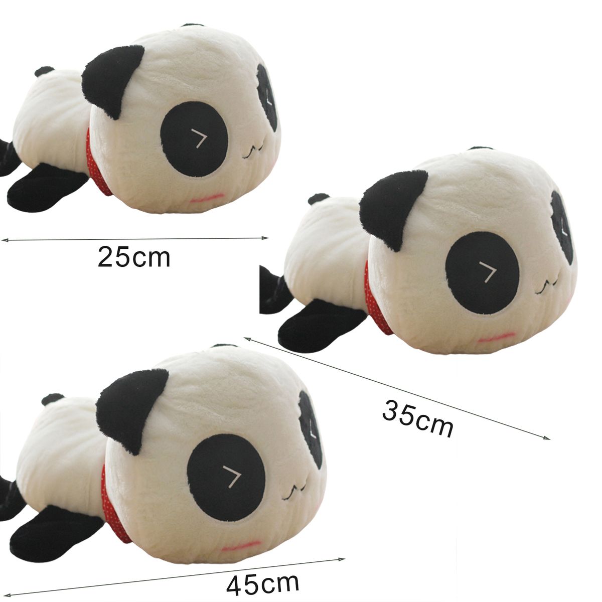 Home Cute Soft Stuffed Panda Plush Doll Cotton Pillow Toy Bolster Gift