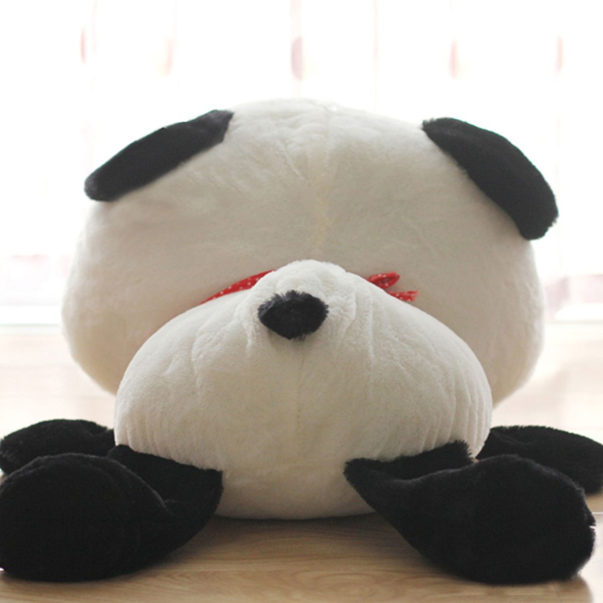 Home Cute Soft Stuffed Panda Plush Doll Cotton Pillow Toy Bolster Gift