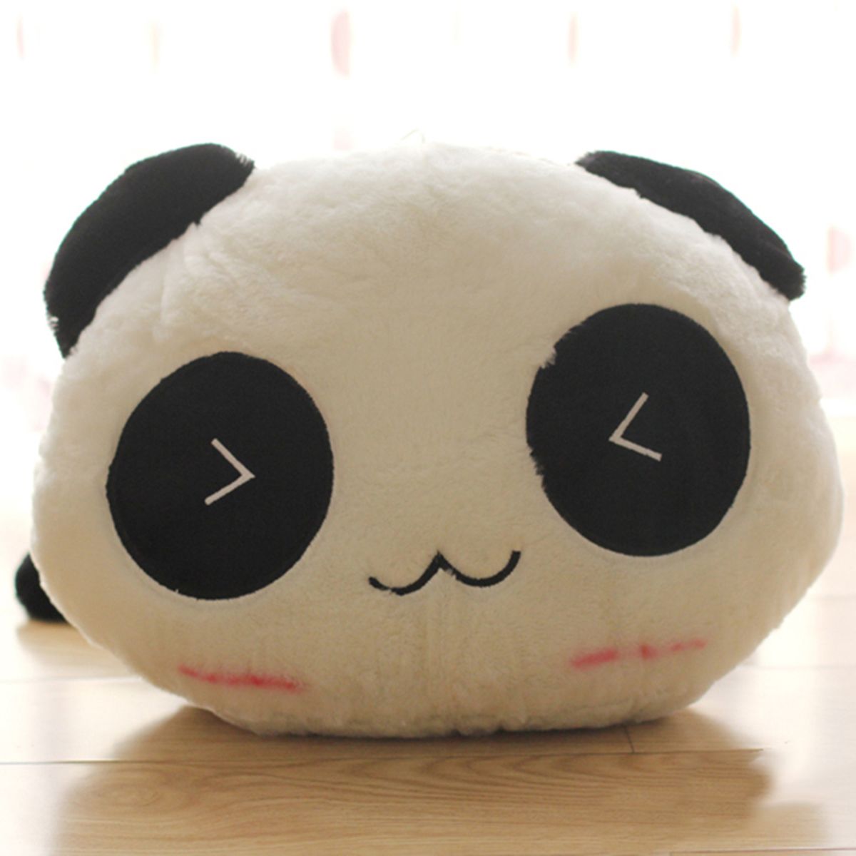 Home Cute Soft Stuffed Panda Plush Doll Cotton Pillow Toy Bolster Gift