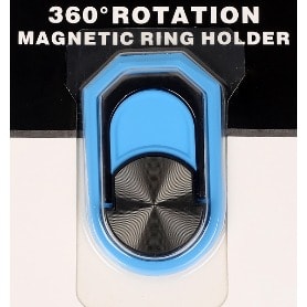 360 Rotation Magnetic Ring Holder- Sky Blue