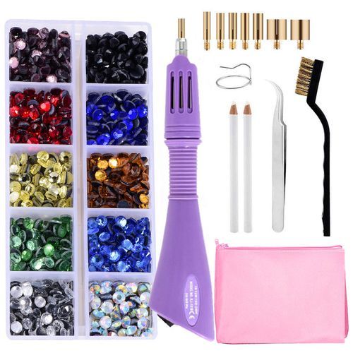 Hotfix Applicator DIY Hot Fix Rhinestone Applicator Wand Setter Tool