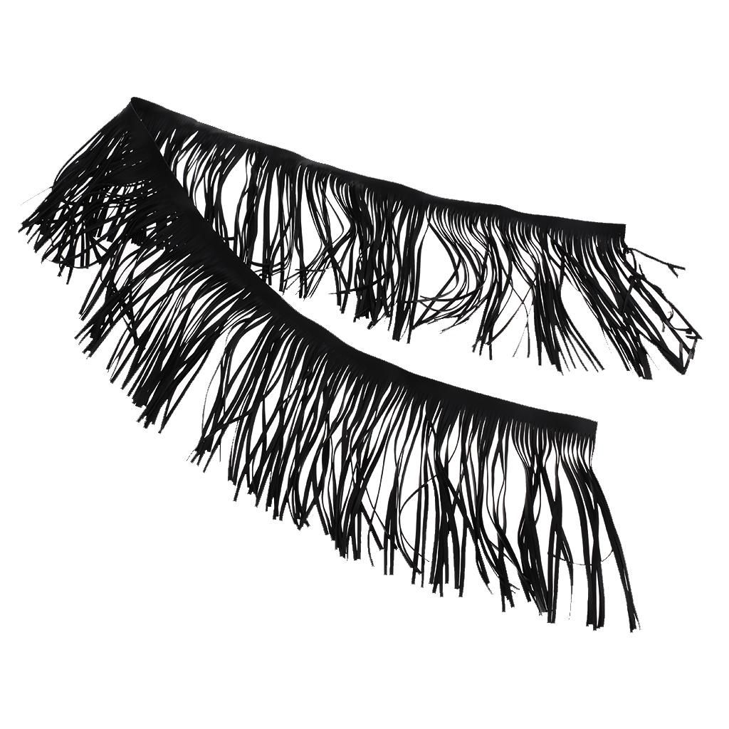 Leather Tassel Fringe Sewing  Clothes Accessory Crafts