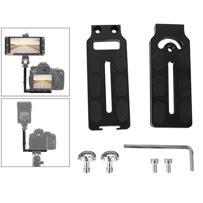Universal Quick Release L Shaped Bracket Mount Adapter For DSLR Camera