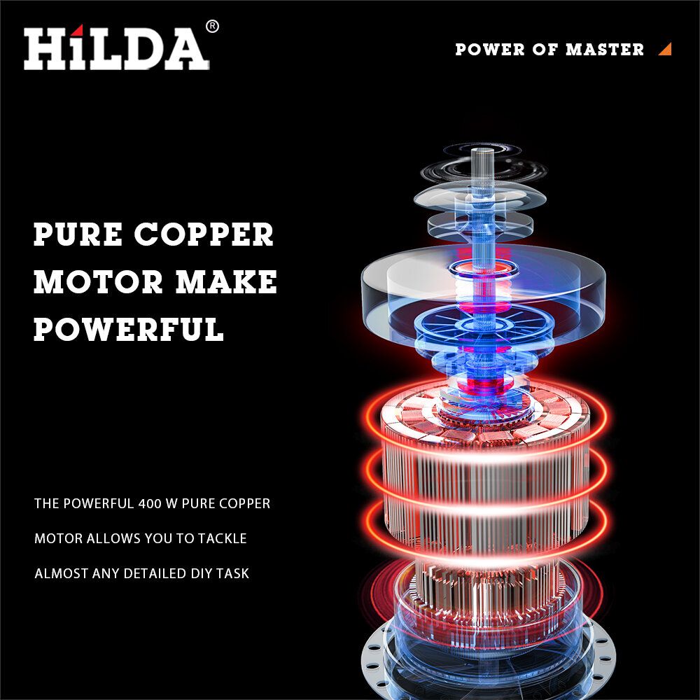 HILDA Mini Electric Drill Rotary Tools Variable Speed