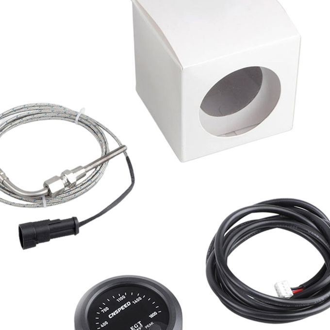 Exhaust Gas Temperature Gauge Kit 60mm/2.5inch Fit For Transmission