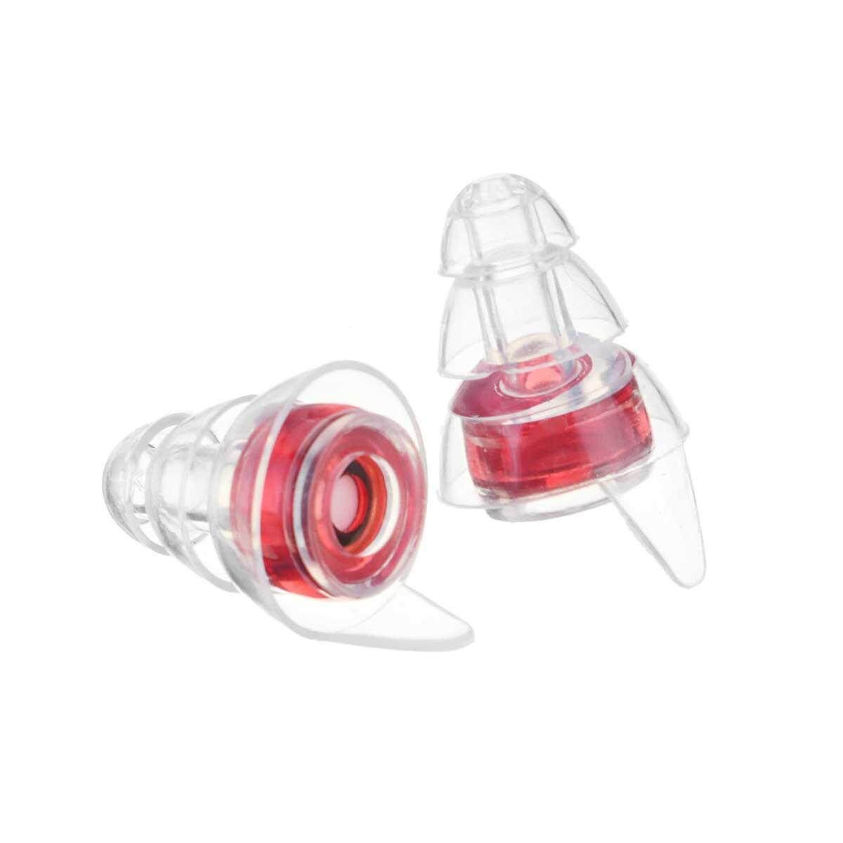 Noise Cancelling Earplugs For Sleeping, VicTsing 4Pcs Professional Noise Cancelling Drummers Red (red)