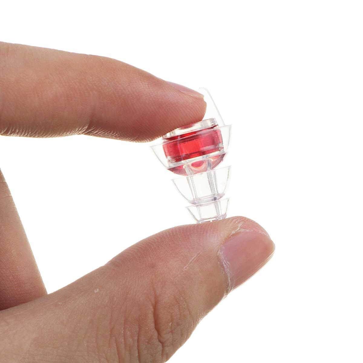 Noise Cancelling Earplugs For Sleeping, VicTsing 4Pcs Professional Noise Cancelling Drummers Red (red)