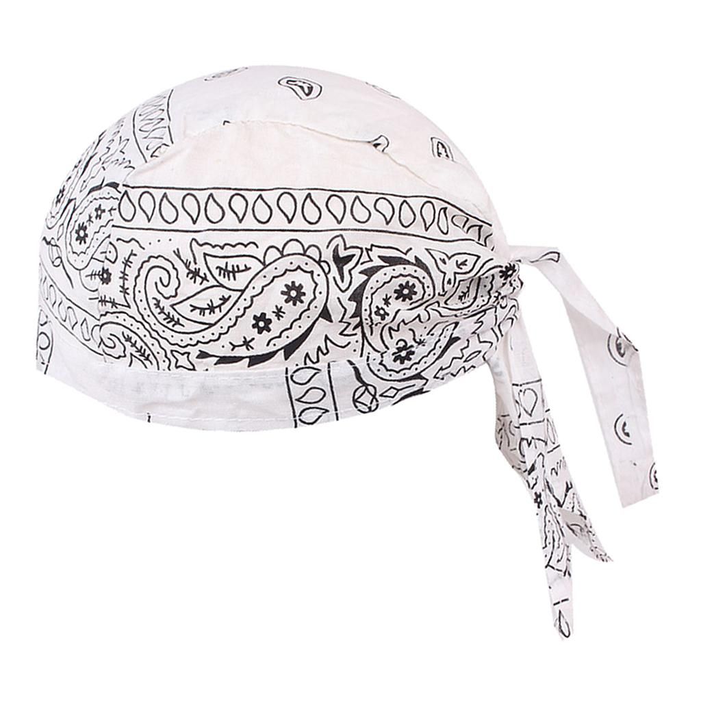 Set Of 3 Men Women Sport Pirate Cap Headscarf Scarf