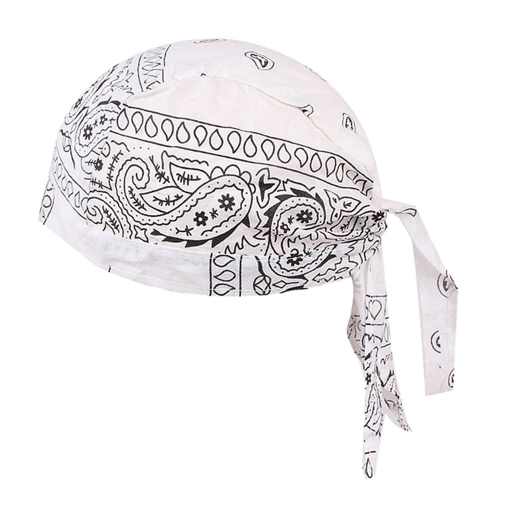 Set Of 3 Men Women Sport Pirate Cap Headscarf Scarf