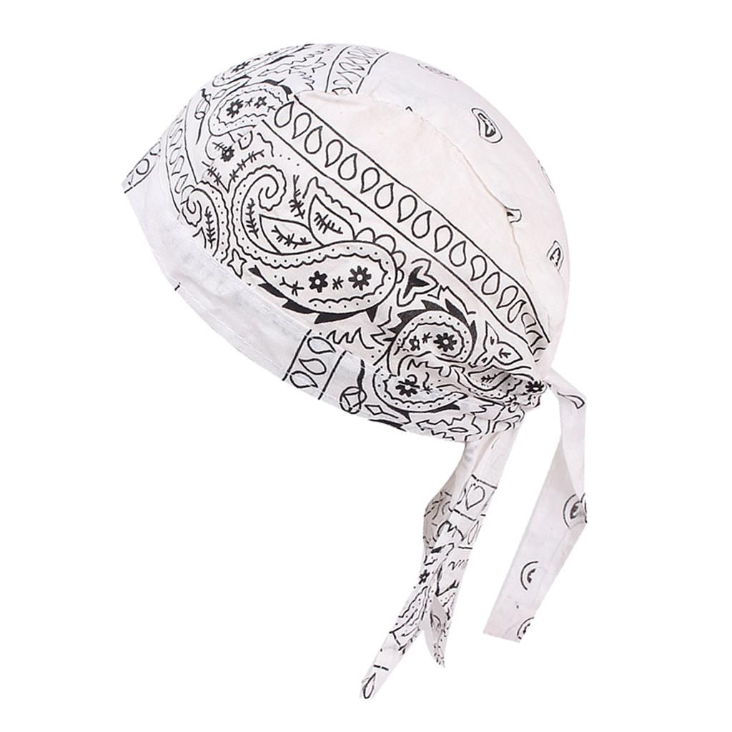Set Of 3 Men Women Sport Pirate Cap Headscarf Scarf